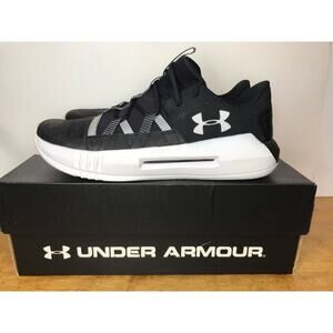 Under Armour Block City 2.0 Black White Volleyball Sneakers Size 12
